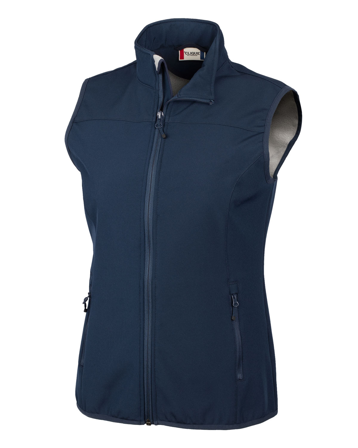 Clique Trail Recycled Stretch Softshell Womens Full Zip Vest
