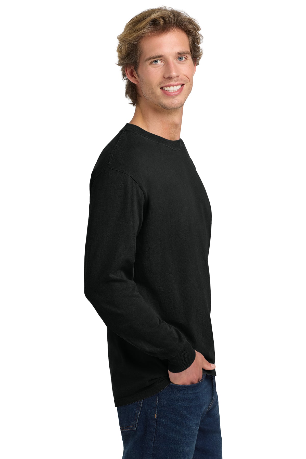 Heavyweight Ring Spun Long Sleeve Tee