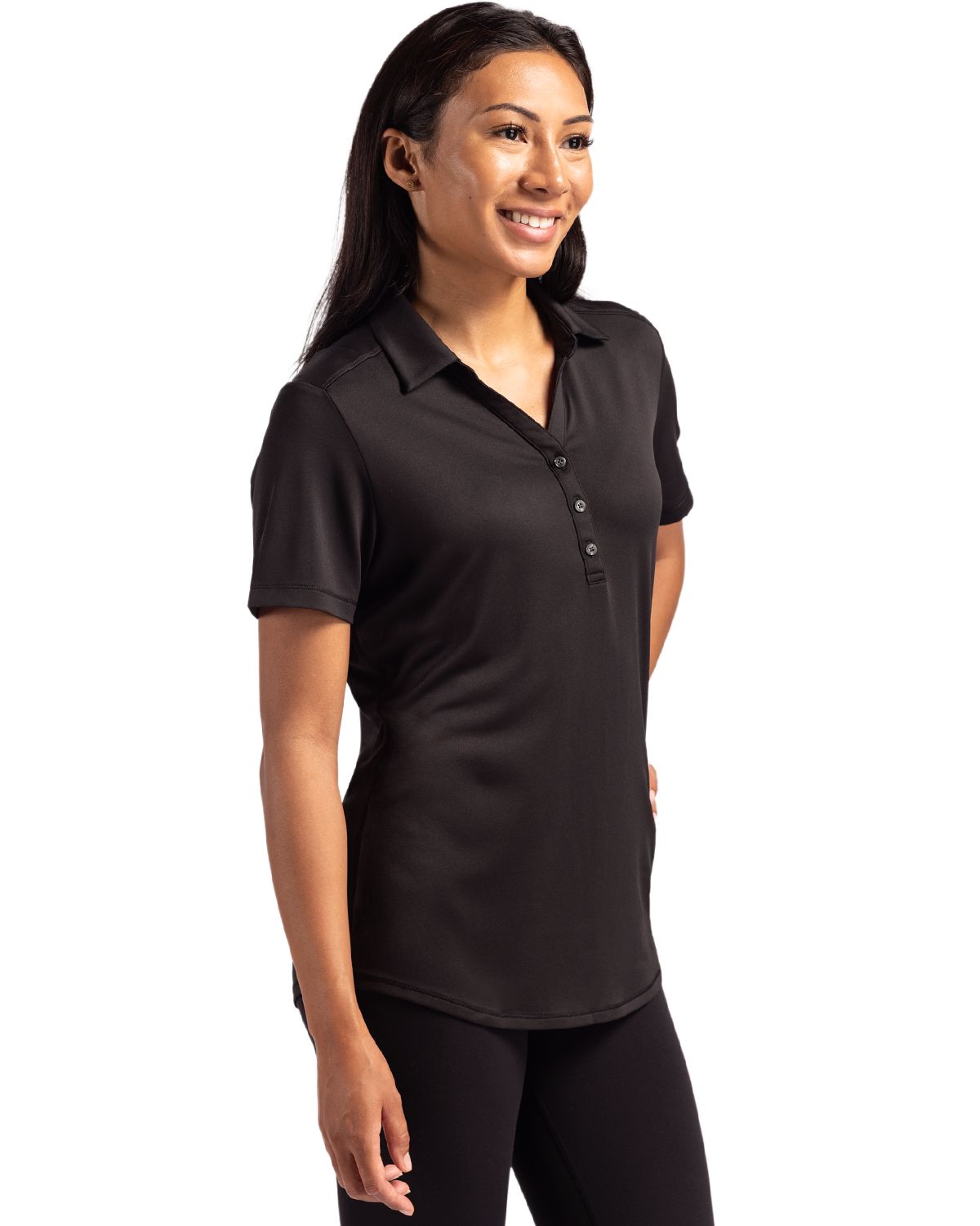 Cutter & Buck Forge Recycled Four-Way Stretch Womens Polo