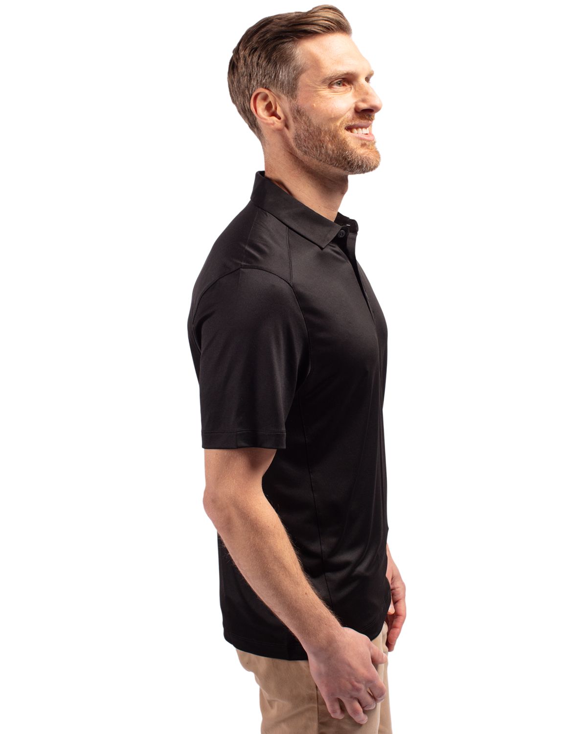 Cutter & Buck Forge Recycled Four-Way Stretch Mens Polo