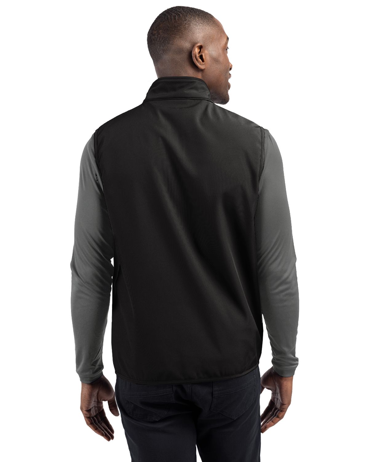 Clique Trail Recycled Stretch Softshell Mens Full Zip Vest