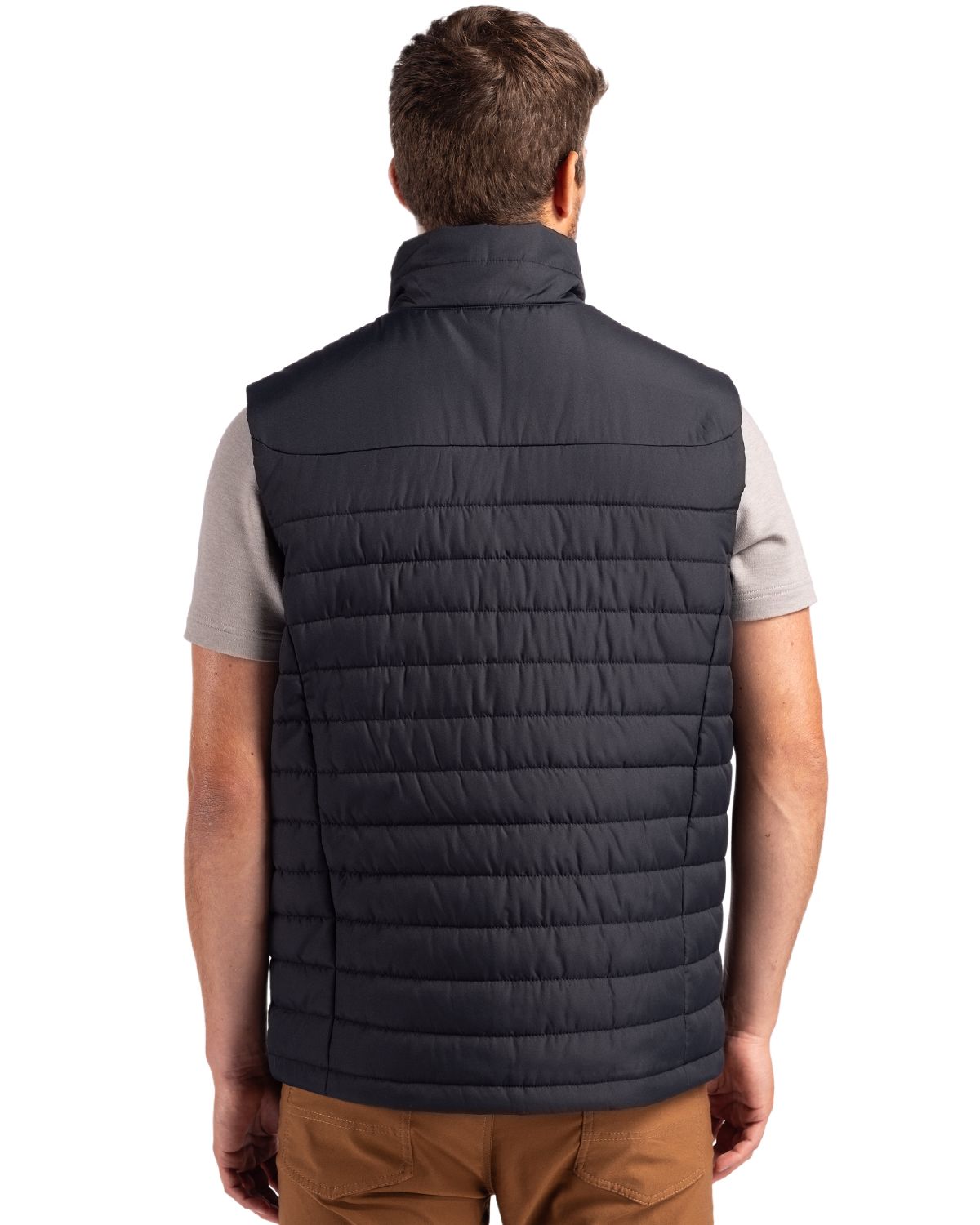 Clique Elevation Recycled Insulated Puffer Mens Full Zip Vest